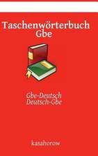 Taschenworterbuch GBE