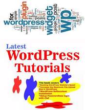 Latest Wordpress Tutorials