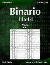 Binario 14x14 - Medio - Volumen 9 - 276 Puzzles