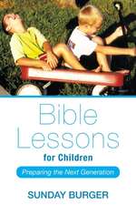 Bible Lessons for Children