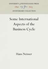 Some International Aspects of the Business Cycle