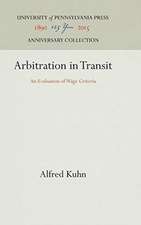 Arbitration in Transit