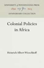 Colonial Policies in Africa