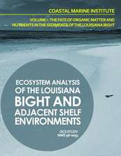 Ecosystem Analysis of the Louisiana Bight and Adjacenet Shelf Environment Volume I