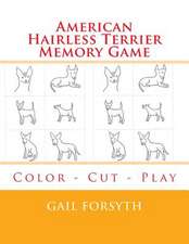 American Hairless Terrier Memory Game