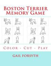 Boston Terrier Memory Game