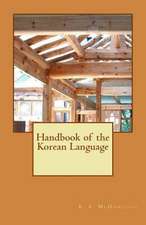 Handbook of the Korean Language