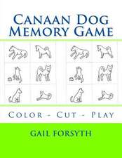 Canaan Dog Memory Game