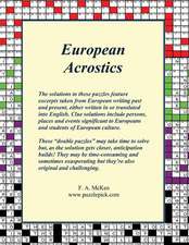 European Acrostics