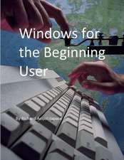 Windows for the Beginning User