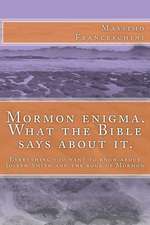 Mormon Enigma. What the Bible Says about It.