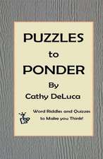 Puzzles to Ponder