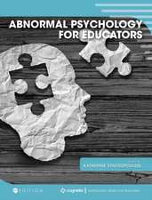 Abnormal Psychology for Educators