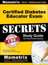 Certified Diabetes Educator Exam Secrets, Study Guide