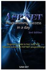 ASP.Net Programming Success in a Day