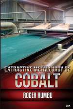 Extractive Metallurgy of Cobalt