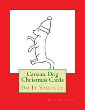 Canaan Dog Christmas Cards