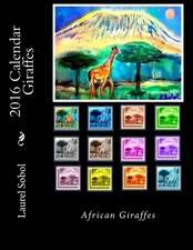 2016 Calendar Giraffes