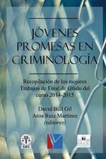 Jovenes Promesas En Criminologia