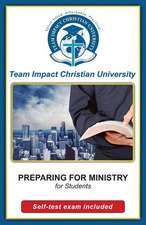 Preparing for Ministry for Students