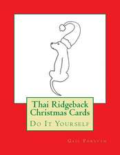 Thai Ridgeback Christmas Cards