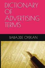 Dictionary of Advertising Terms