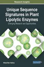 Unique Sequence Signatures in Plant Lipolytic Enzymes