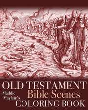 Old Testament Bible Scenes Coloring Book