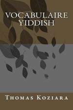 Vocabulaire Yiddish