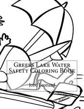 Greers Lake Water Safety Coloring Book