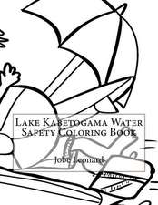 Lake Kabetogama Water Safety Coloring Book