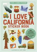 I Love California Sticker Book