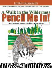 A Walk in the Wilderness Stress Relieving Adult Coloring Book Sketch Pad