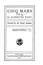 Cinq Mars - Vol. I