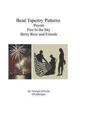 Bead Tapestry Patterns Peyote Fire in the Sky Betsy Ross and Friends