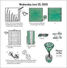 Easy Origami 2025 Fold-A-Day Calendar