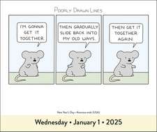 Poorly Drawn Lines 2025 Day-to-Day Calendar