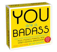 You Are a Badass 2026 Day-to-Day Calendar