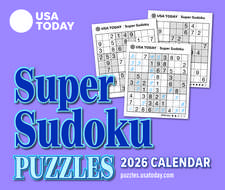 USA TODAY Sudoku 2026 Day-to-Day Calendar