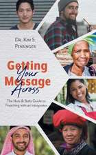 Getting Your Message Across