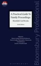 A Practical Guide to Family Proceedings: Blomfield and Brooks