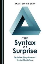 Syntax of Surprise