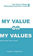 My Value or My Values - Redeeming Customers' Trust