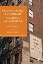 Psychoanalysis and Human Resource Management - A Depth Analysis