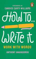 How to Write It