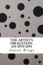 The Artist's Obligation