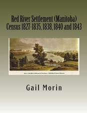 Red River Settlement (Manitoba) Census 1827-1835, 1838, 1840 and 1843