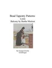 Bead Tapestry Patterns Loom Balcony by Berthe Morisot