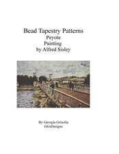 Bead Tapestry Patterns Peyote Painting by Alfred Sisley