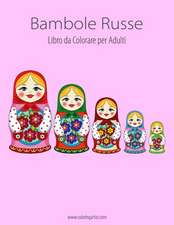 Bambole Russe Libro Da Colorare Per Adulti 1